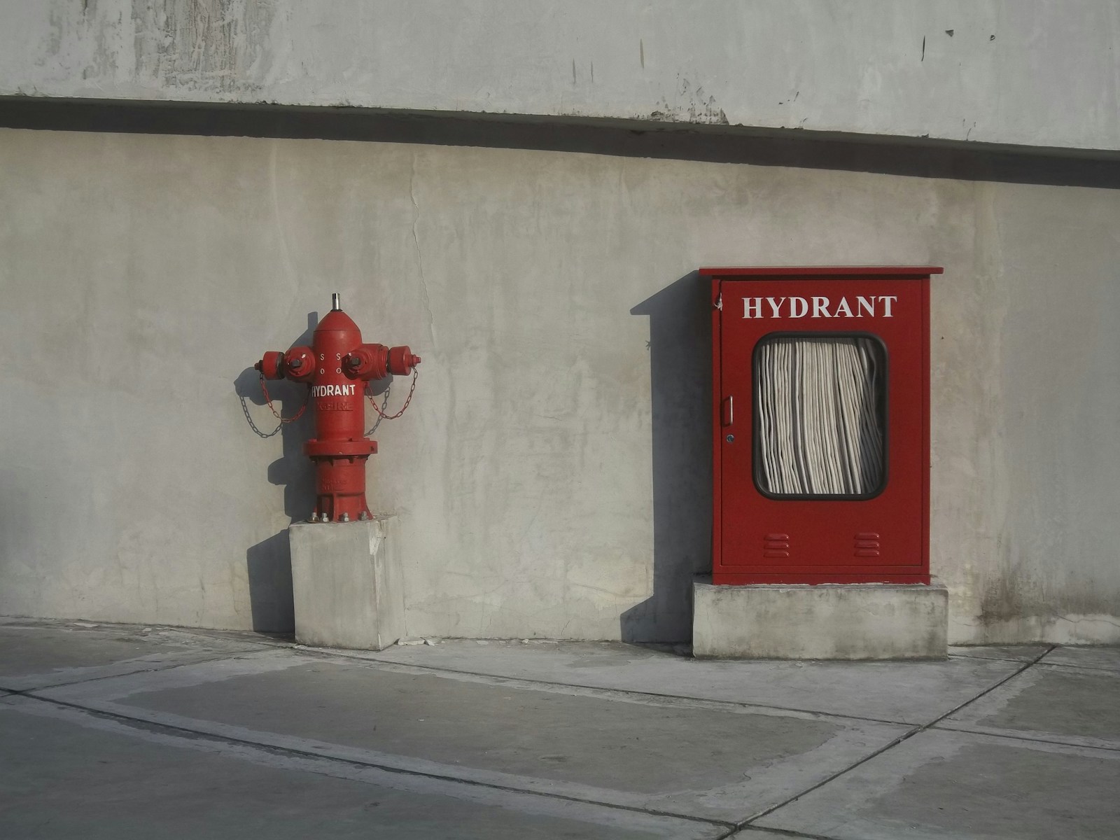 Flow testing and commissioning of a Newtown fire hydrant setup