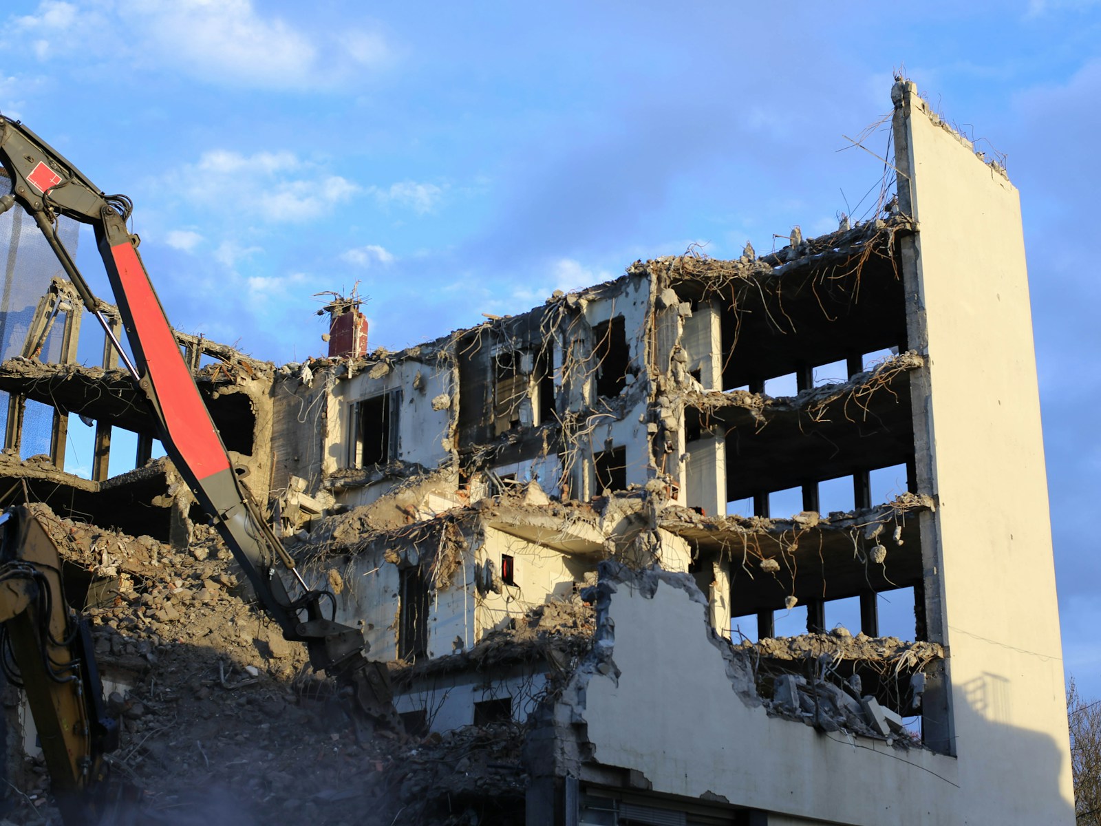 Licensed building demolition work on a Toowoomba site